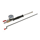 Car Tire Compressor Inflator with Tyre Air Pressure Gauge and Lever Bar