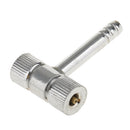 Universal T-Shape Dual Head Tire Air Chuck Inflator 45mm for Motorcycle Car Bike Tyre