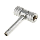 Universal T-Shape Dual Head Tire Air Chuck Inflator 45mm for Motorcycle Car Bike Tyre