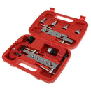 8 Piece Flaring Swaging Tool Tube Cutter in Portable Case for Soft Copper Brass Tubing Steel Brake
