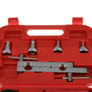 8 Piece Flaring Swaging Tool Tube Cutter in Portable Case for Soft Copper Brass Tubing Steel Brake