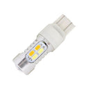 2X Auto Car 5630 7443 22LED White+Yellow Turn Brake Signal Light Bulb Lamp