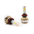 2PCS H11 C8 DC9V-36V 6000K Car Waterproof LED Front Headlight - Pure White