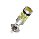 2pcs H1 100W Fog Light Yellow LED DRL Projector Lamp Bulb for Car Vehicle