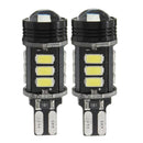 2 X T15-5630-SMD-LED Headlight Lamps Vehicles Illuminants Daytime Running