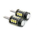 2 X T15-5630-SMD-LED Headlight Lamps Vehicles Illuminants Daytime Running