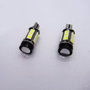 2 X T15-5630-SMD-LED Headlight Lamps Vehicles Illuminants Daytime Running
