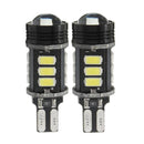 2 X T15-5630-SMD-LED Headlight Lamps Vehicles Illuminants Daytime Running