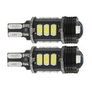 2 X T15-5630-SMD-LED Headlight Lamps Vehicles Illuminants Daytime Running