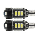 2 X T15-5630-SMD-LED Headlight Lamps Vehicles Illuminants Daytime Running
