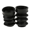2pcs 39mm Motorcycle Rubber Front Tube Dust Covers Protector for Harley XL883