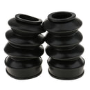 2pcs 39mm Motorcycle Rubber Front Tube Dust Covers Protector for Harley XL883