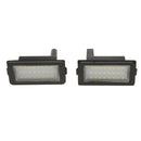 2x Super White LED License Plate Lights for BMW E38 7 Series 728 730 740 750