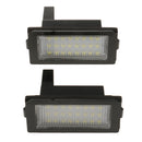 2x Super White LED License Plate Lights for BMW E38 7 Series 728 730 740 750