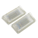 2pcs Xenon White 12Volt LED Number Plate Light Bulb Error Free for BMW E46 4 Door Sedan