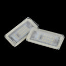 2pcs Xenon White 12Volt LED Number Plate Light Bulb Error Free for BMW E46 4 Door Sedan