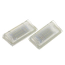 2pcs Xenon White 12Volt LED Number Plate Light Bulb Error Free for BMW E46 4 Door Sedan