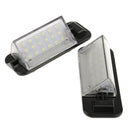2pcs Car Vehicle LED Number Plate Light Replace for BMW 3 Series E36 318is 320i 323i 325is