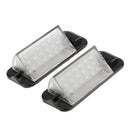2pcs Car Vehicle LED Number Plate Light Replace for BMW 3 Series E36 318is 320i 323i 325is