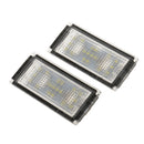 2x LED License Plate Lights for E66 E65 BMW 06-08 7-Series 735i 750Li 760Li