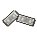 2x LED License Plate Lights for E66 E65 BMW 06-08 7-Series 735i 750Li 760Li