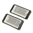 2PCS 12V 18LED Number License Plate White Light Bulbs for BMW E46 2D 2004-06