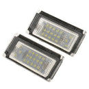 Pair Replacement 12V 18-LED License Plate Lights for BMW Mini Cooper R50 R52 R53