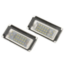 Pair Replacement 12V 18-LED License Plate Lights for BMW Mini Cooper R50 R52 R53