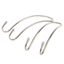 2pcs Car Seat Back Hanger Coat Clothes Shopping Bag Hook Stainless Steel Universal