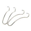 2pcs Car Seat Back Hanger Coat Clothes Shopping Bag Hook Stainless Steel Universal