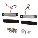 10x LED Clearence Truck Trailer Side Marker Indicators Light Lamp 12V White