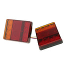 2X Trailer Truck 8LED Tail Brake Stop Turn Signal Indicator Light Lamp 12V