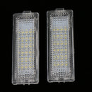 2pcs White LED Car Courtesy Light Welcome Door Lamp Foot Area for BMW Series