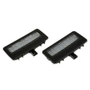 2PCS White 18-LED Vanity Mirror Lights for BMW F10/F11/F07/F01/F02/F03/F04