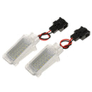 2pcs White LED Car Courtesy Light Welcome Door Lamp Foot Area for Audi A3 A4