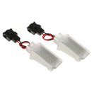 2pcs White LED Car Courtesy Light Welcome Door Lamp Foot Area for Audi A3 A4