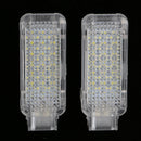 2pcs White LED Car Courtesy Light Welcome Door Lamp Foot Area for Audi A3 A4