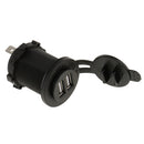 12V 5V 4.2A Dual USB Charger Socket for Motorcycle Boat Car Truck ATV