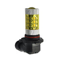 2PCS 9006 2323 80W 6000K 16-SMD LED Fog Lights Driving Bulbs for Car -Yellow