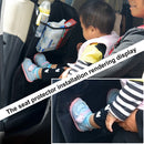 Car Seat Back Protector Cover Storage Organizer Mesh Pockets Kids Kick Mat