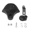 Black Horn Cover for Harley Big Twins V-Rods Stock Cowbell Horns 1992-2012