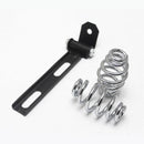 Motorcycle Solo Seat Barrel Coil Springs Bracket Mounting Kit for Harley
