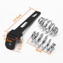Motorcycle Solo Seat Barrel Coil Springs Bracket Mounting Kit for Harley