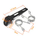 Motorcycle Solo Seat Torsion Hairpin Springs Bracket Mounting Kit for Harley