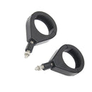Turn Signal Light 41mm Relocation Bracket Clamps Mount for Harley Black