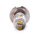 2PCS H3 2323 10SMD 12V-24V 6500K LED Car Signal Reverse Lights Bulbs White