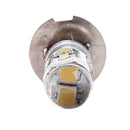 2PCS H3 2323 10SMD 12V-24V 6500K LED Car Signal Reverse Lights Bulbs White