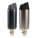 Universal 51MM Motorcycle Silencer Double Exhaust Muffler Pipe Carbon Fiber