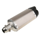 Universal 51MM Motorcycle Sliencer Double Exhaust Muffler Pipe Metal