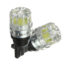 2x T10 Super Bright 5050 LED License Light Turn Signal Tail Brake Bulb White